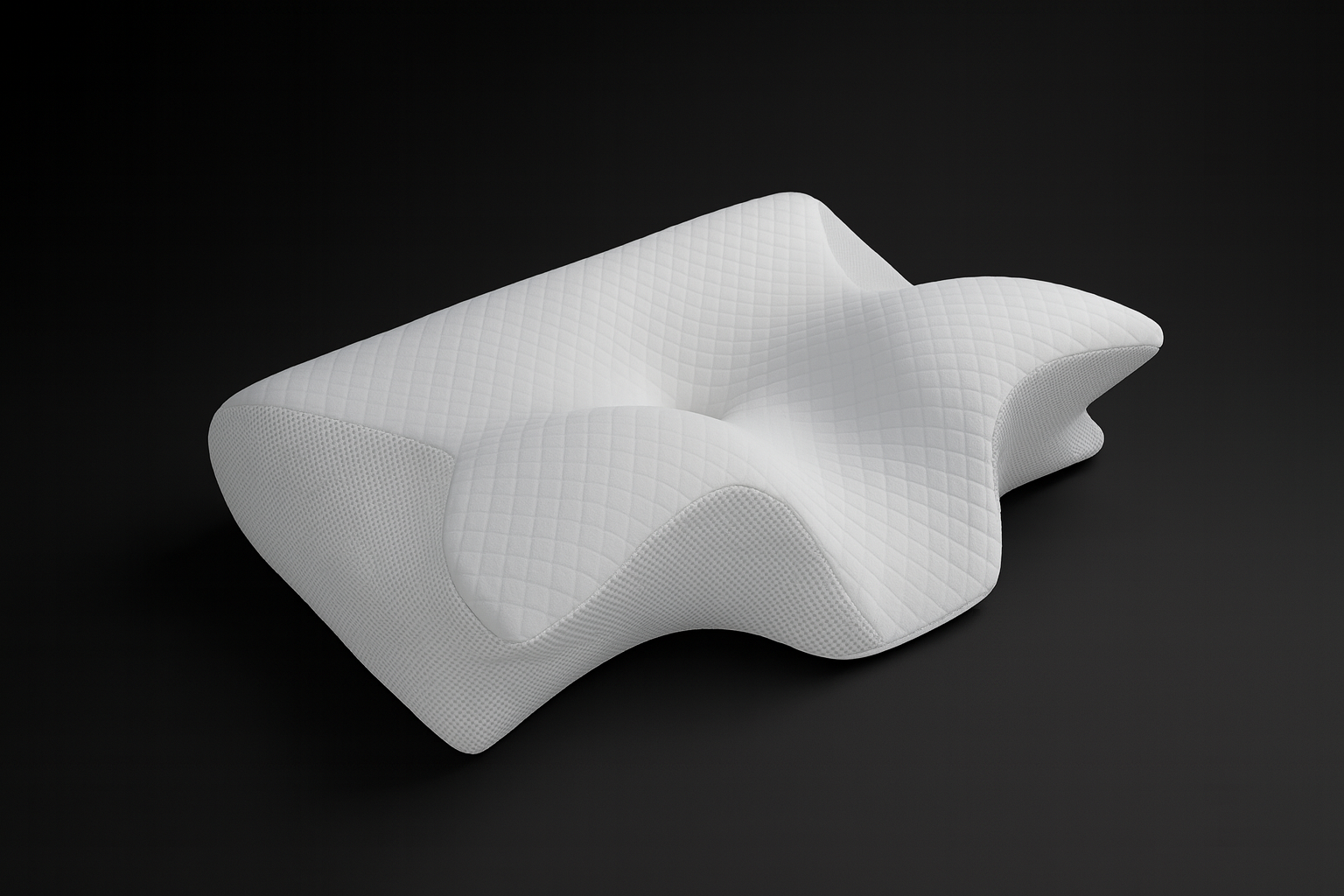 Ortholuxe™ Orthopedic Cervical Neck Pillow - White